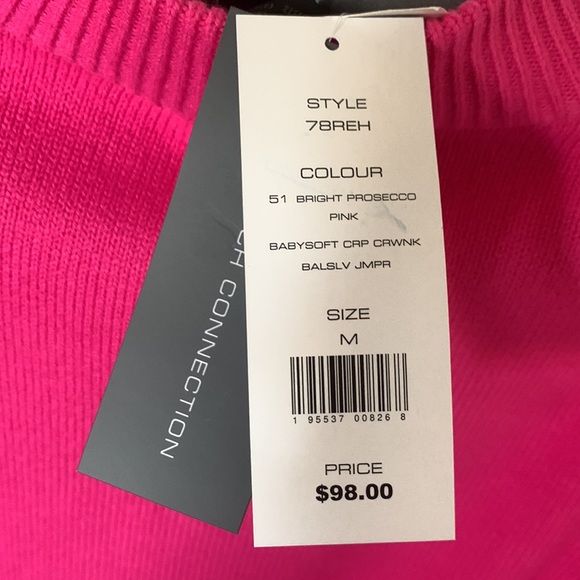 French Connection Puff Sleeve Sweater - Picture 6 of 8